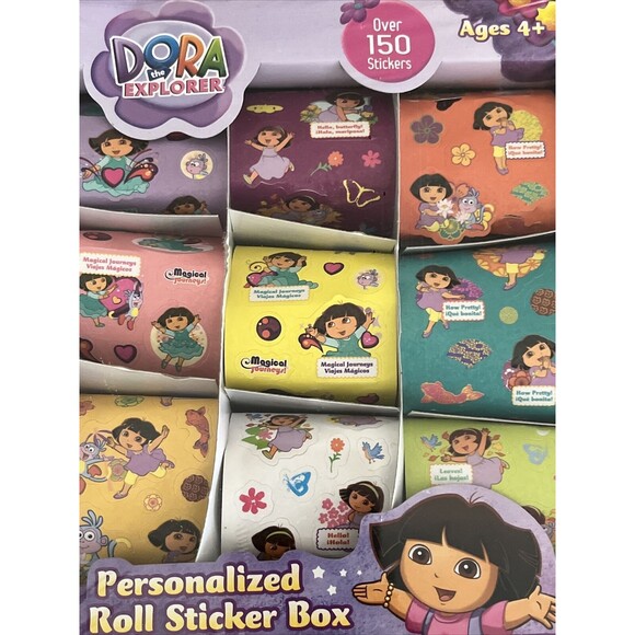 Dora the Explorer HUGE Pack of Stickers 2009 UNOPENED Nick Jr Nickelodeon - Picture 2 of 8